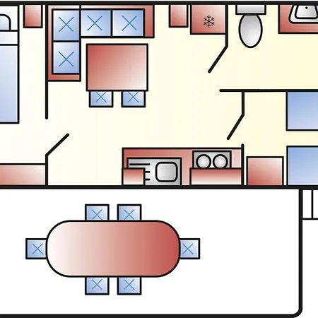 Albatross Mobile Homes On Cisano & San Vito S. P. A. Camping